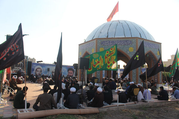 عزاداری سالروز شهادت امام جعفر صادق(ع) در تیپ 83 روحانیون رزمی تبلیغی