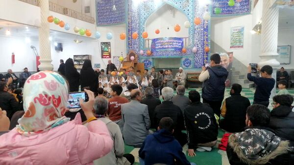جشن ولادت امام علی (ع)در مسجد جامع روستای ارغا