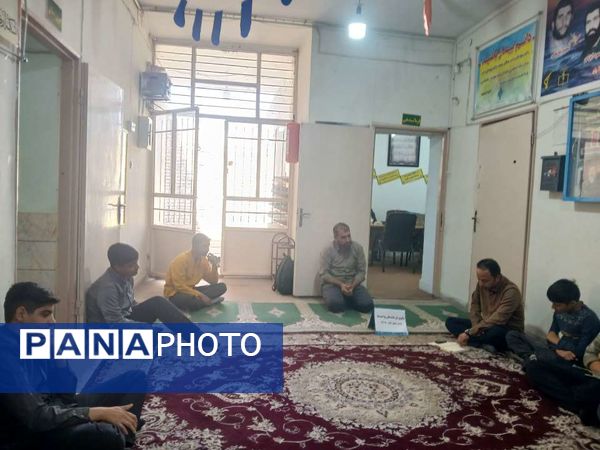 جلسه فرماندهان واحدهای بسیج مدارس شهرستان خلیل‌آباد 