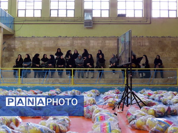 آیین اعزام کاروان تجهیزات ورزشی ـ بهداشتی مهر با نشاط شهرستان بجنورد