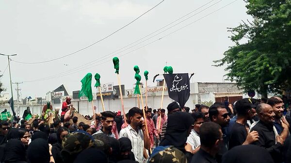 مراسم عزاداری روز عاشورا در میناب
