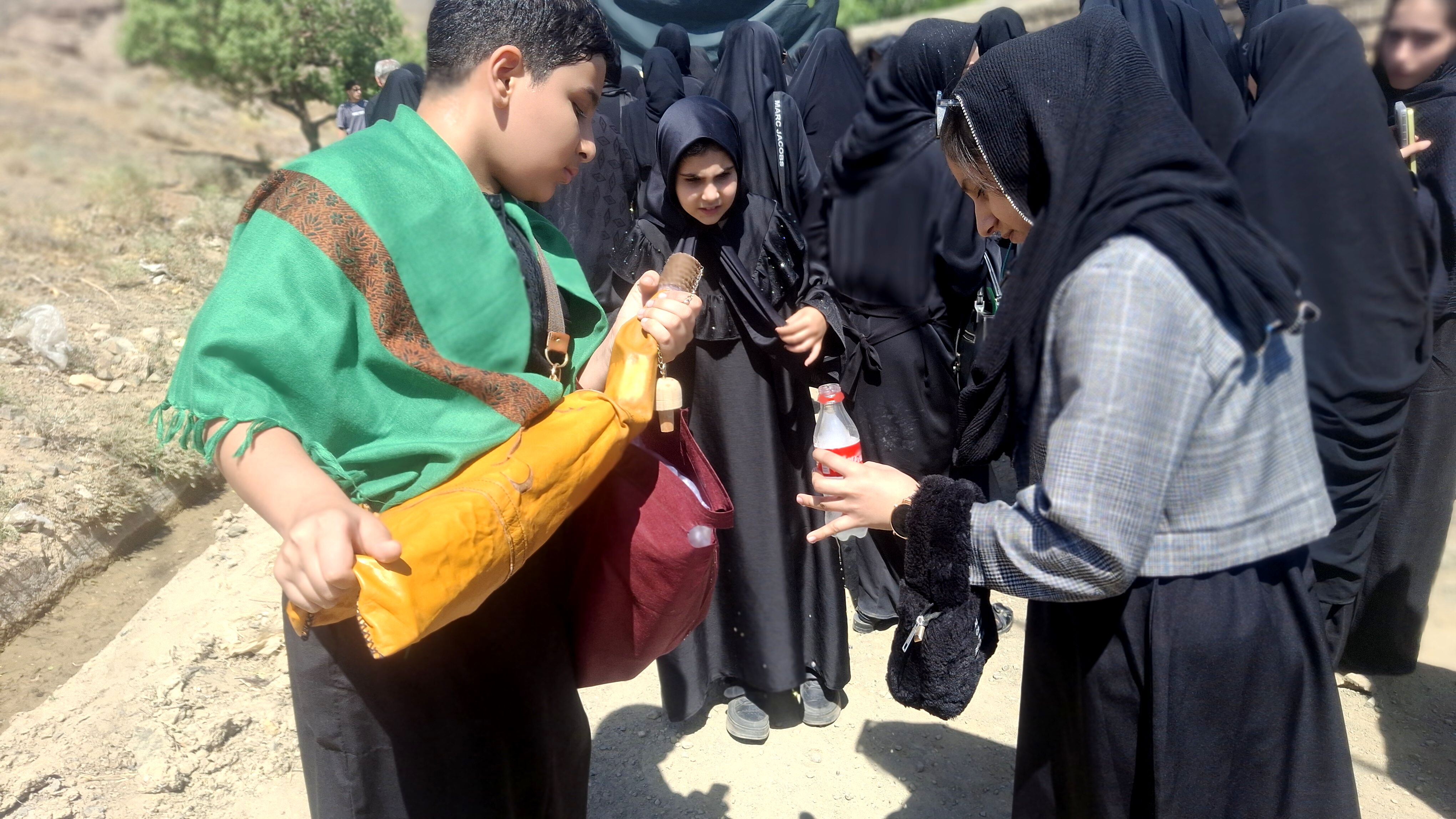 عزاداری شهادت اباعبدالله الحسین(ع) در روستای ابرجس