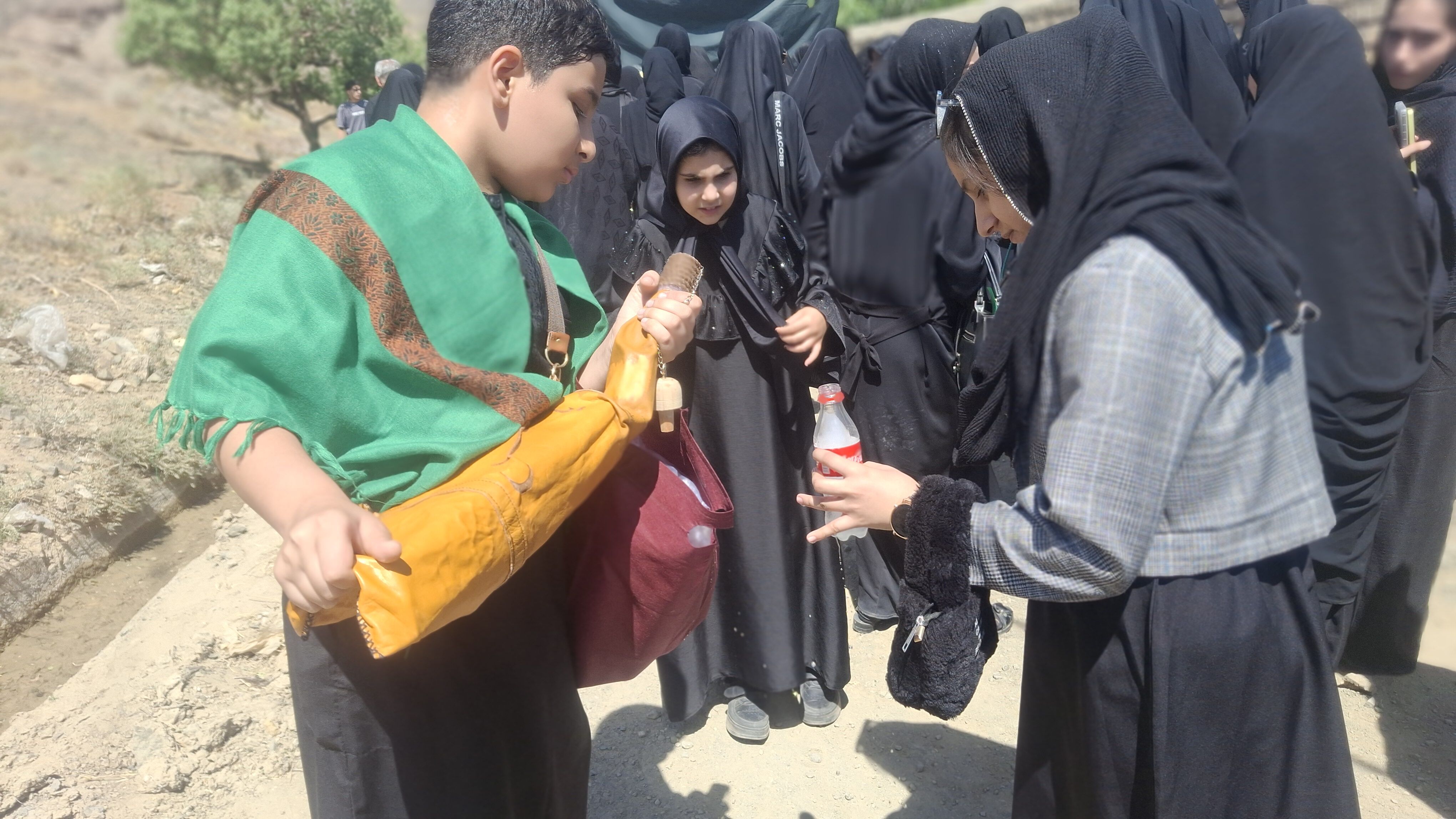 عزاداری شهادت اباعبدالله الحسین(ع) در روستای ابرجس