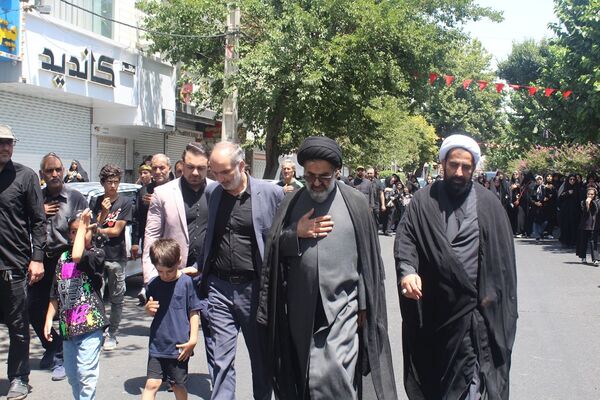 مراسم عزاداری روز عاشورا در شهرستان فردیس