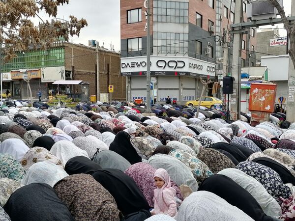  نماز عید فطر در شهرستان آبیک