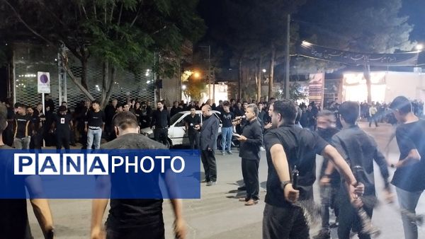 برپایی دسته‌های عزاداری در شب تاسوعای حسینی