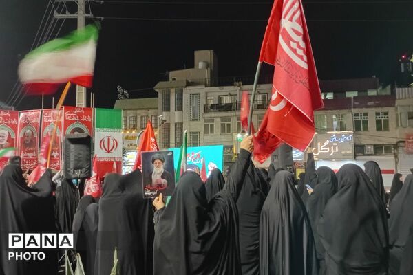 حضور پرشور مردم پیشوا در اجتماع شبانه؛ جلوه‌ای از وحدت و همدلی