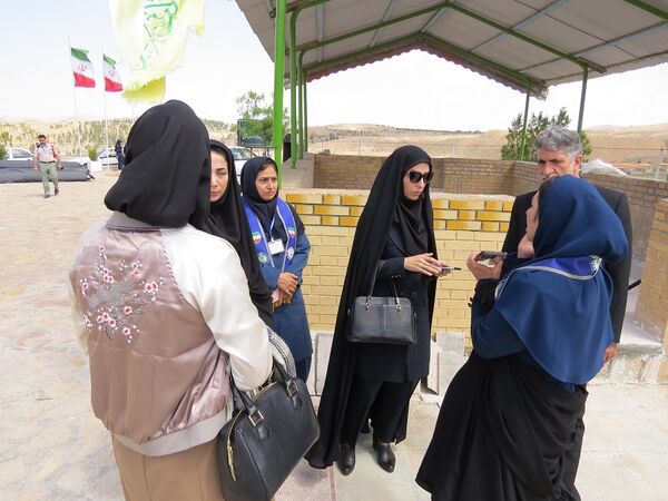 اردوی تمشک دختران بجنورد در اردوگاه شهید چمران 