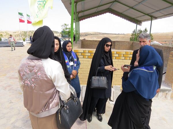 اردوی تمشک دختران بجنورد در اردوگاه شهید چمران 