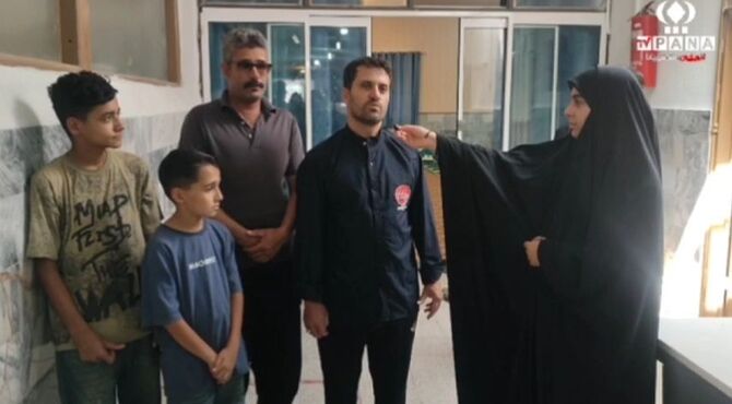 اسکان زائران تشییع رهبر شهید در مدارس ناحیه ۴ مشهد
