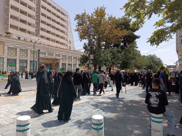 مراسم پیاده‌روی جاماندگان اربعین در مشهد