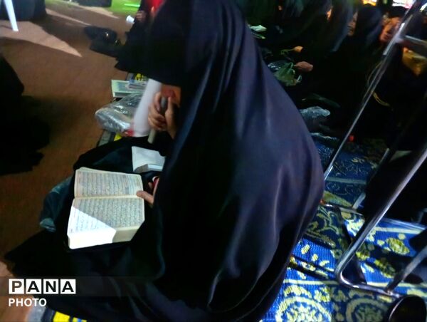 مراسم عزاداری شب سوم ماه محرم در نیشابور 