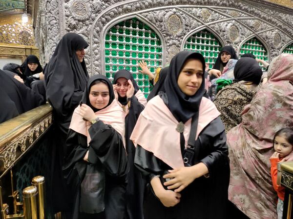 اعزام دانش‌آموزان هادی‌شهری به مشهد مقدس