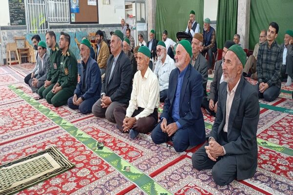 اقامه نماز جمعه همزمان با وفات حضرت معصومه (س) در مسجد جامع شهر بار نیشابور