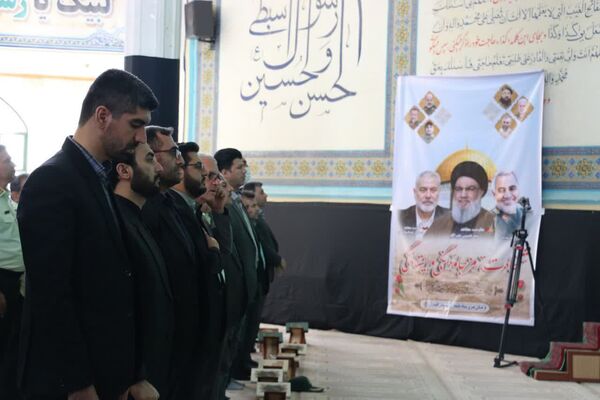 مراسم بزرگداشت شهید مقاومت در کامیاران