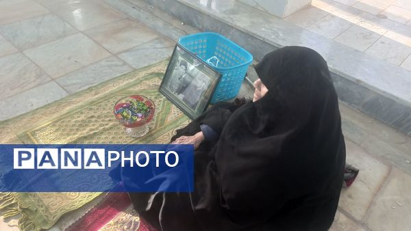 آیین چراغ برات در مزار شهیدان خلیل آباد