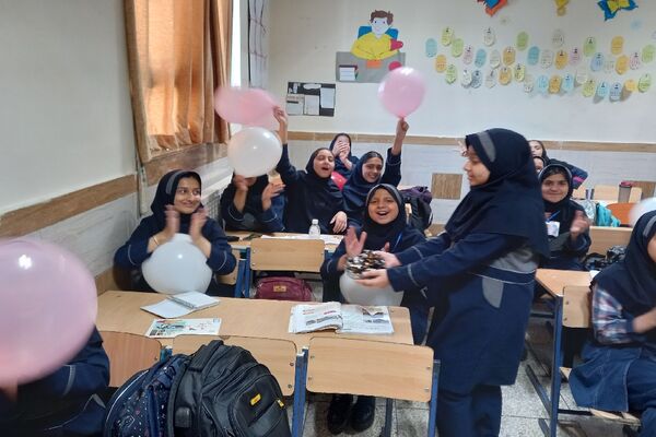 جشن روز دختر در دبستان کوثر مشهد