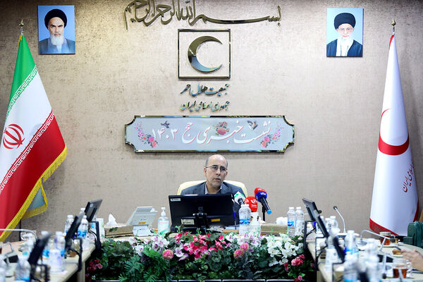 نشست خبری رئیس مرکز پزشکی حج و زیارت جمعیت هلال احمر 