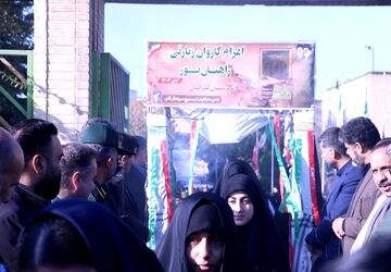اعزام دختران دانش آموز گلستان به اردوی راهیان نور