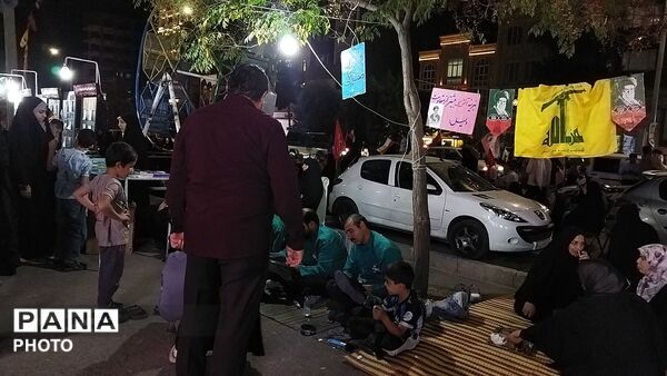 گذری بر فعالیت موکب  واکس صلواتی در دویست و دومین شب از اجتماعات مردمی بلوار فضل نیشابور 
