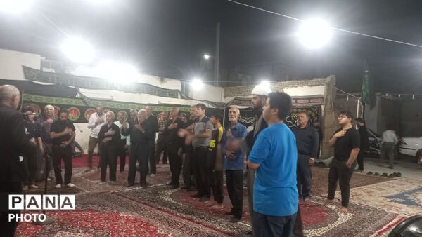 اجتماع عاشقان حسینی در شب اربعین در حسینیه امام رضا(ع)