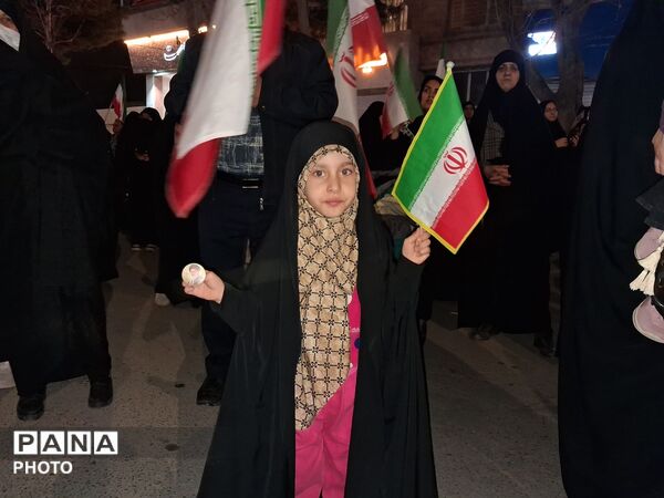 حضور دهه نودی ها در قلب اجتماعات بلوار فضل نیشابور