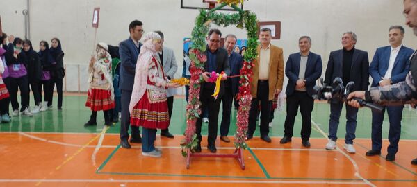 افتتاحیه مسابقات جام اقتدار فوتسال در سالن ۱۳ آبان شهرستان شیروان 