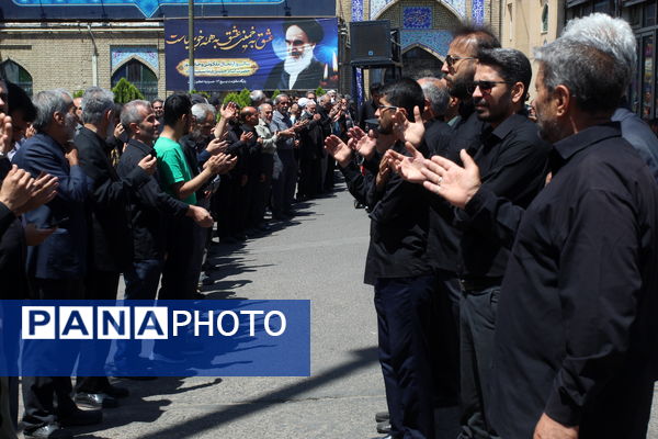حرکت دسته عزاداری رحلت امام خمینی 