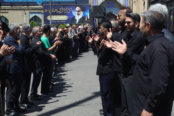 حرکت دسته عزاداری رحلت امام خمینی 