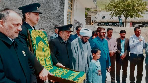 ورود پرچم متبرک حرم رضوی به شهرستان مارگون