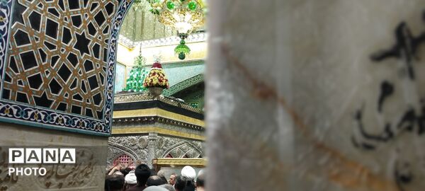 آماده سازی حرم مطهر امام رضا علیه‌السلام برای تشییع رهبر شهید