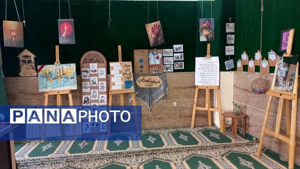 حضور خدام افتخاری مسجد جمکران در هنرستان نمونه میرجلیلی