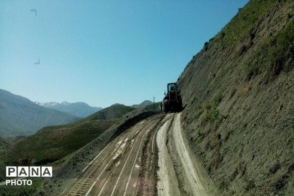 بهسازی جاده بار به بجنو به همت شهرداری بار