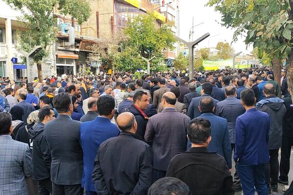 حضور پرشور اقشار مردم در راهپیمایی ۱۳ آبان سنندج