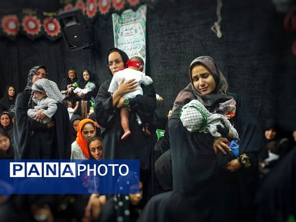 حماسه عشق و وفا در جمع شیر‌خوارگان حسینی