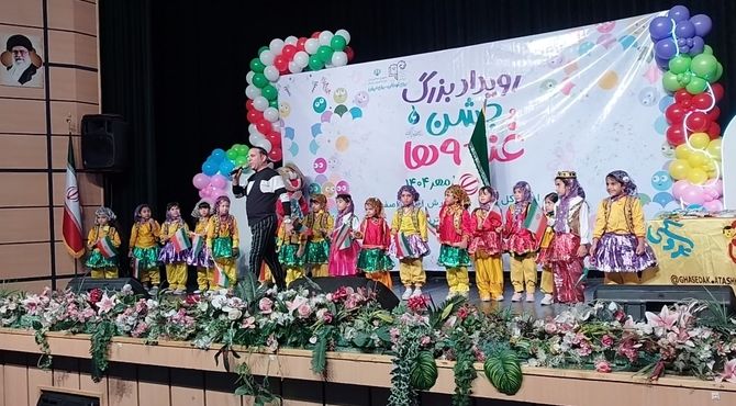 تالار ادب؛ میزبان نوآموزان پیش دبستانی در جشن غنچه‌ها