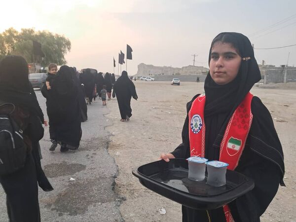 شور پیاده‌روی جاماندگان اربعین گامی به یاد شهدا