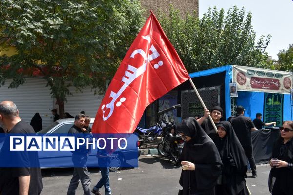 مراسم آیینی جاماندگان اربعین حسینی در پایتخت