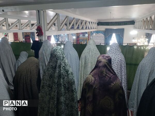 اقامه نماز جمعه عبادی سیاسی  در مسجد جامع شهربار نیشابور