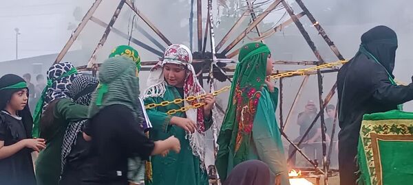 آیین شبیه‌خوانی در شهرستان محمودآباد