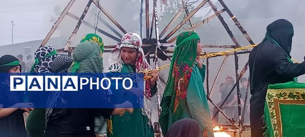 آیین شبیه‌خوانی در شهرستان محمودآباد