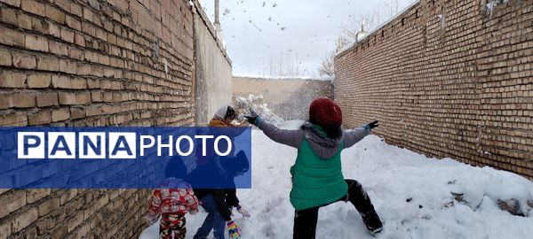 اولین بارش برف در سال ۱۴۰۳  در نیشابور