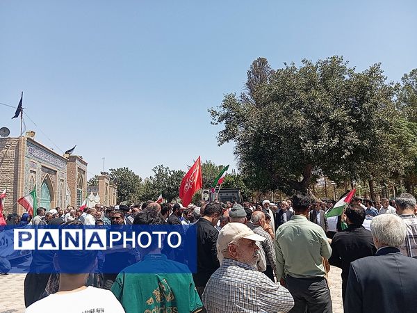  راهپیمایی جمعه خشم در شهر کاشمر