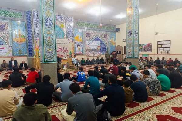 یادواره شهید "شلش سواری" در حمیدیه 