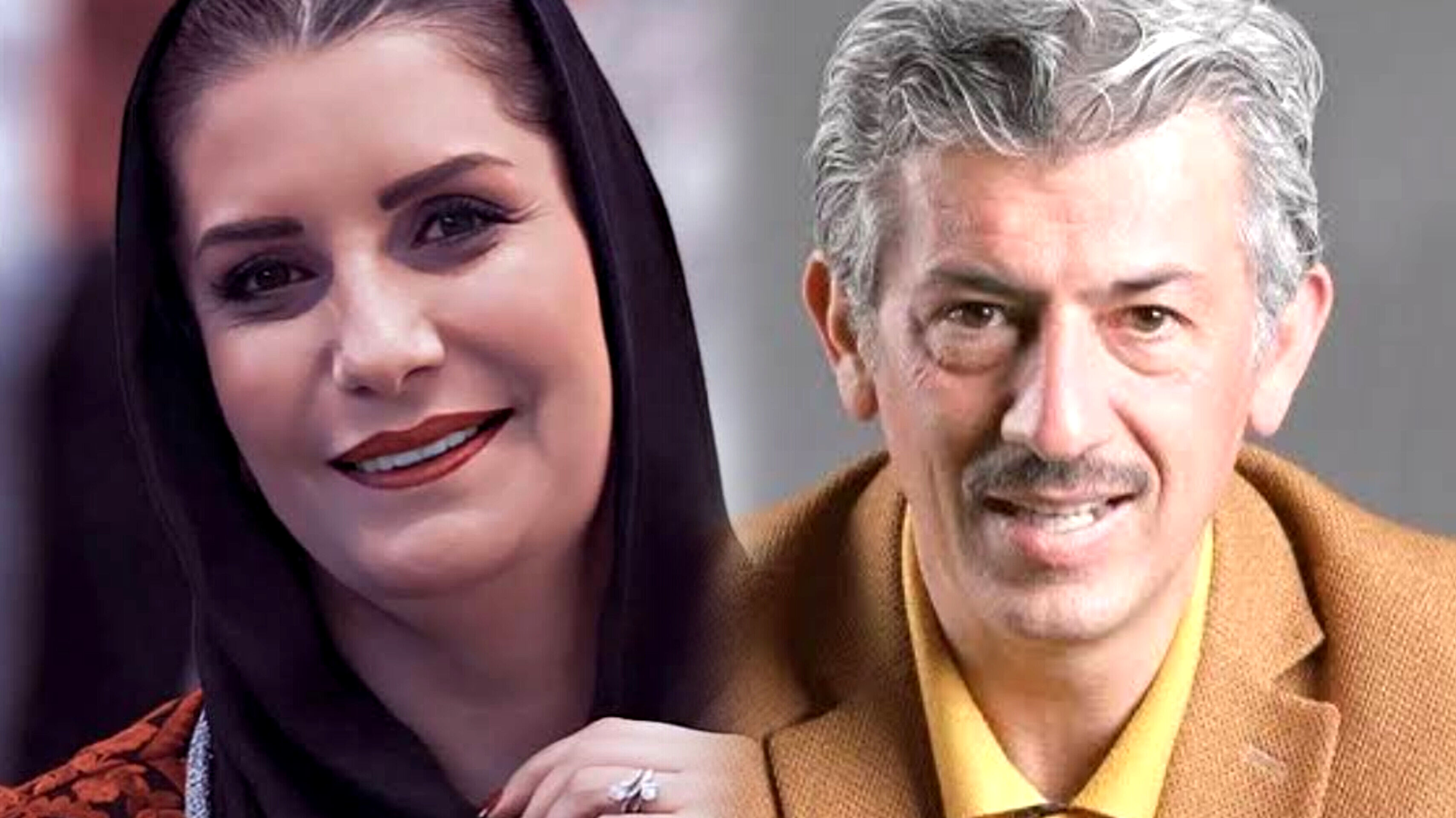 حضور فریبا کوثری و سیروس همتی در جمعیت هلال احمر