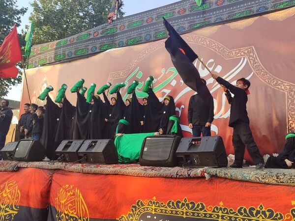 اجتماع عزاداران ملت امام حسین (ع) در قائمشهر 
