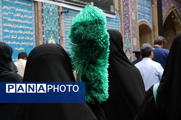 وداع با پیکر مطهر شهید سیدمهدی موسوی در شهرری