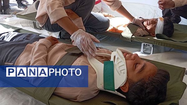 نواخته شدن زنگ پدافند غیرعامل در مدارس بشاگرد