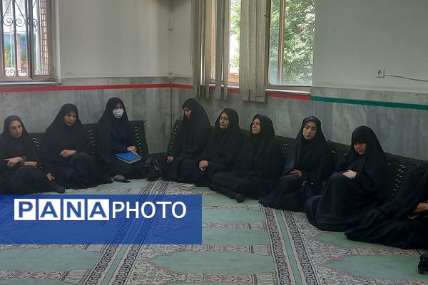 مراسم بزرگداشت شهدای خدمت در ناحیه 2 شهرری 