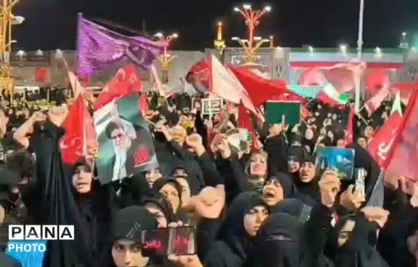 مراسم بزرگداشت قائد شهید امت اسلامی در حرم مطهر رضوی